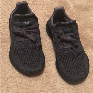 Adidas black sneakers